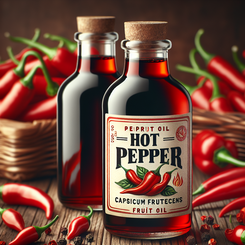 Ulei de Ardei Iute (Capsicum Frutescens Fruit Oil)