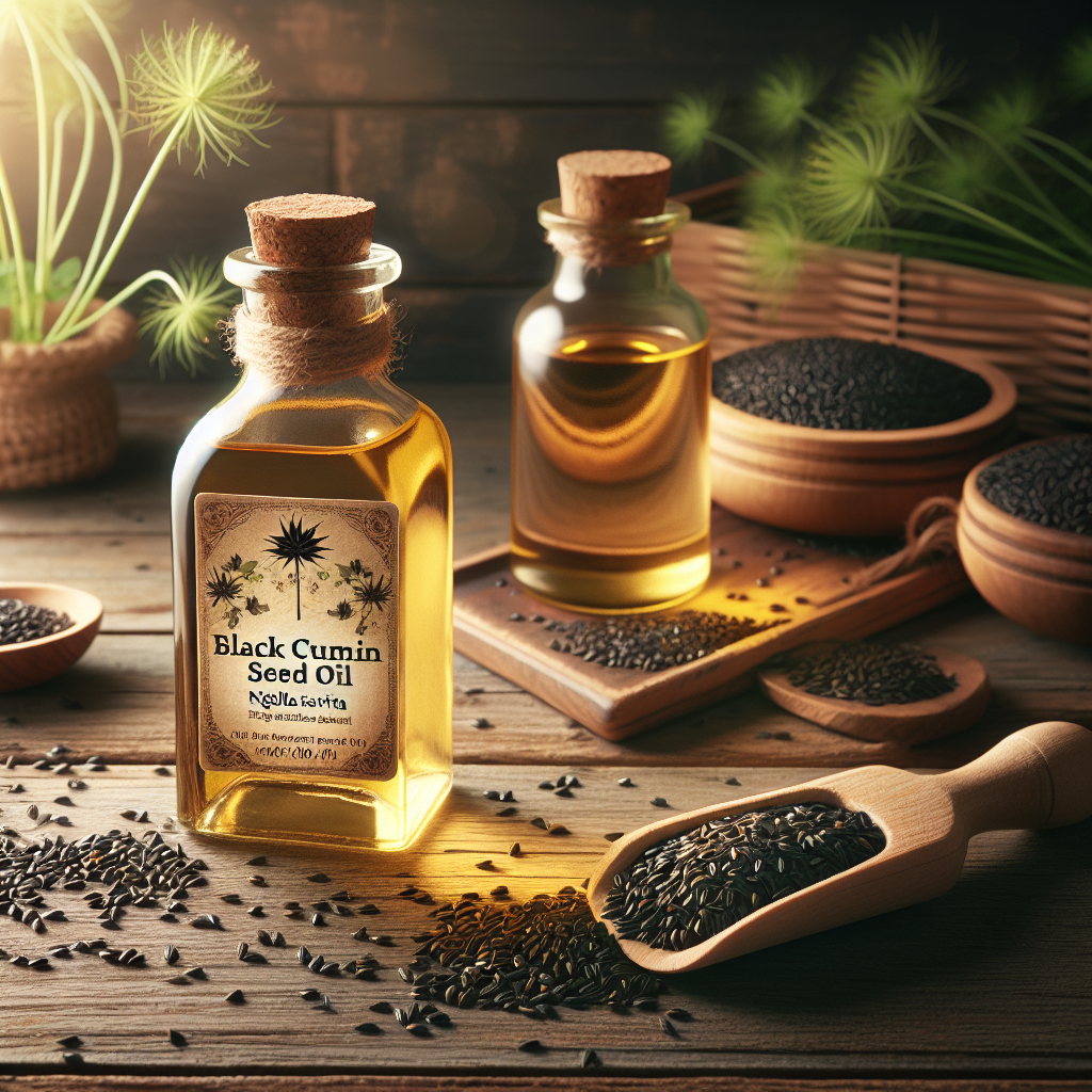 Ulei de Chimen Negru (Nigella sativa Seed Oil)
