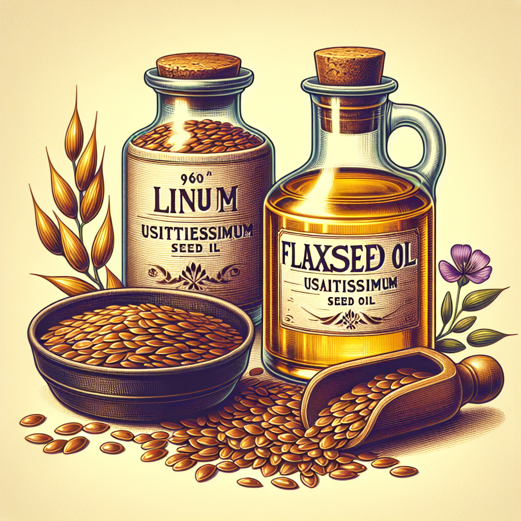 Ulei de In (Linum Usitatissimum Seed Oil)