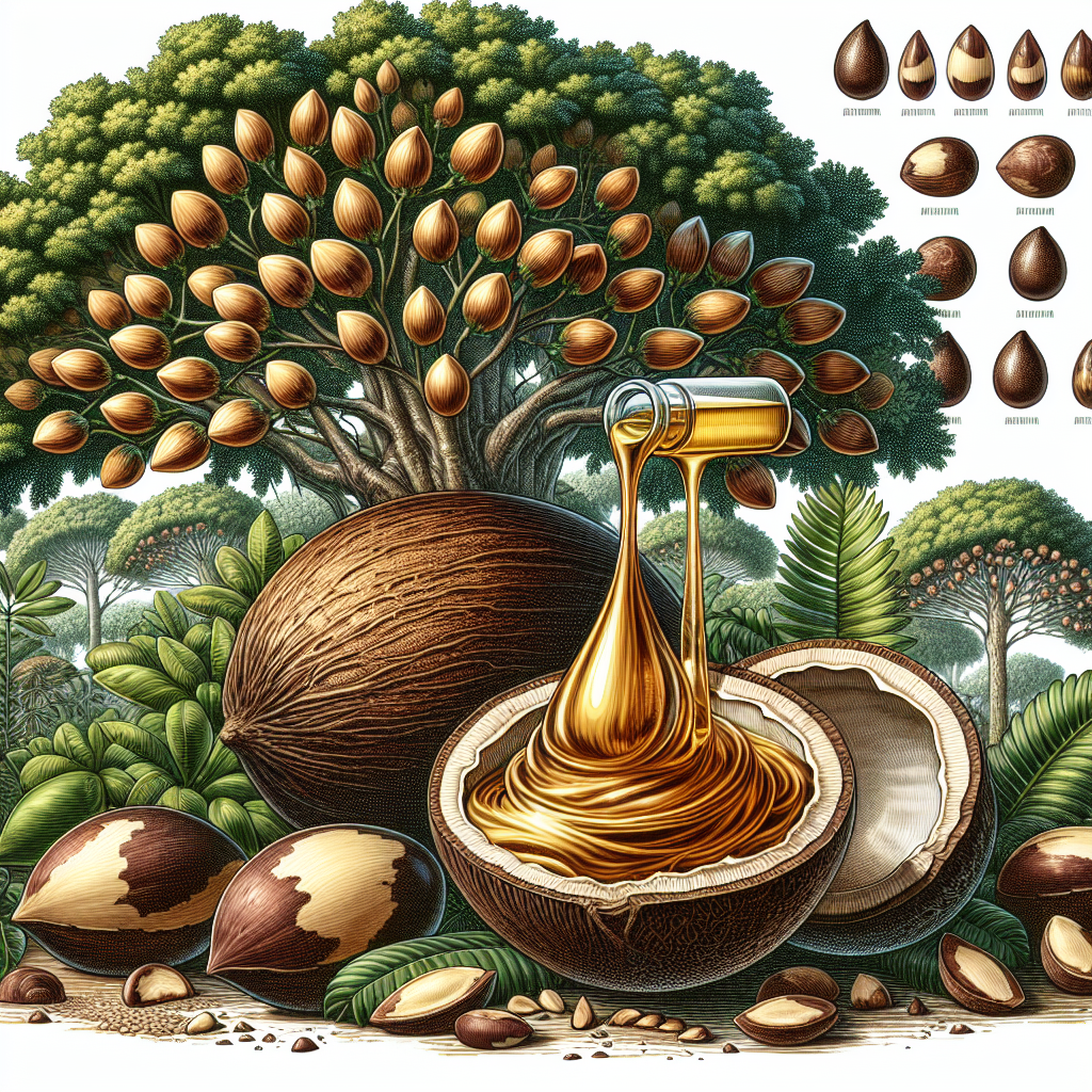 Ulei de Nucă de Brazilia (Bertholletia Excelsa Seed Oil)