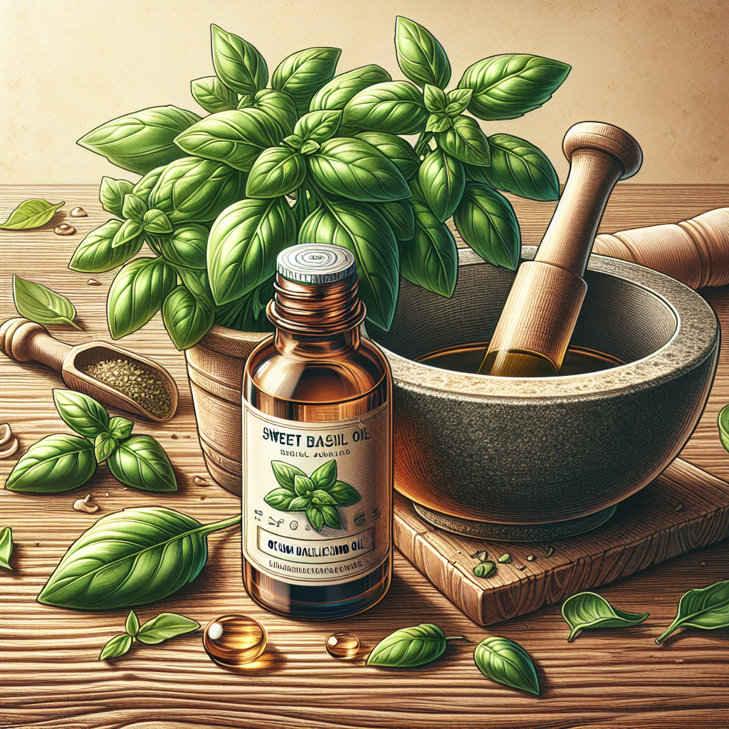 Ulei esențial de busuioc dulce (Ocimum basilicum oil)
