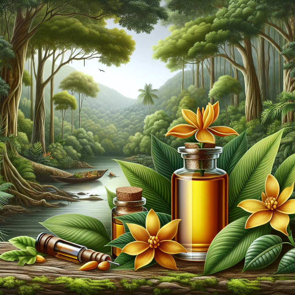 Ulei esențial de cananga (Cananga odorata var. macrophylla flower oil)