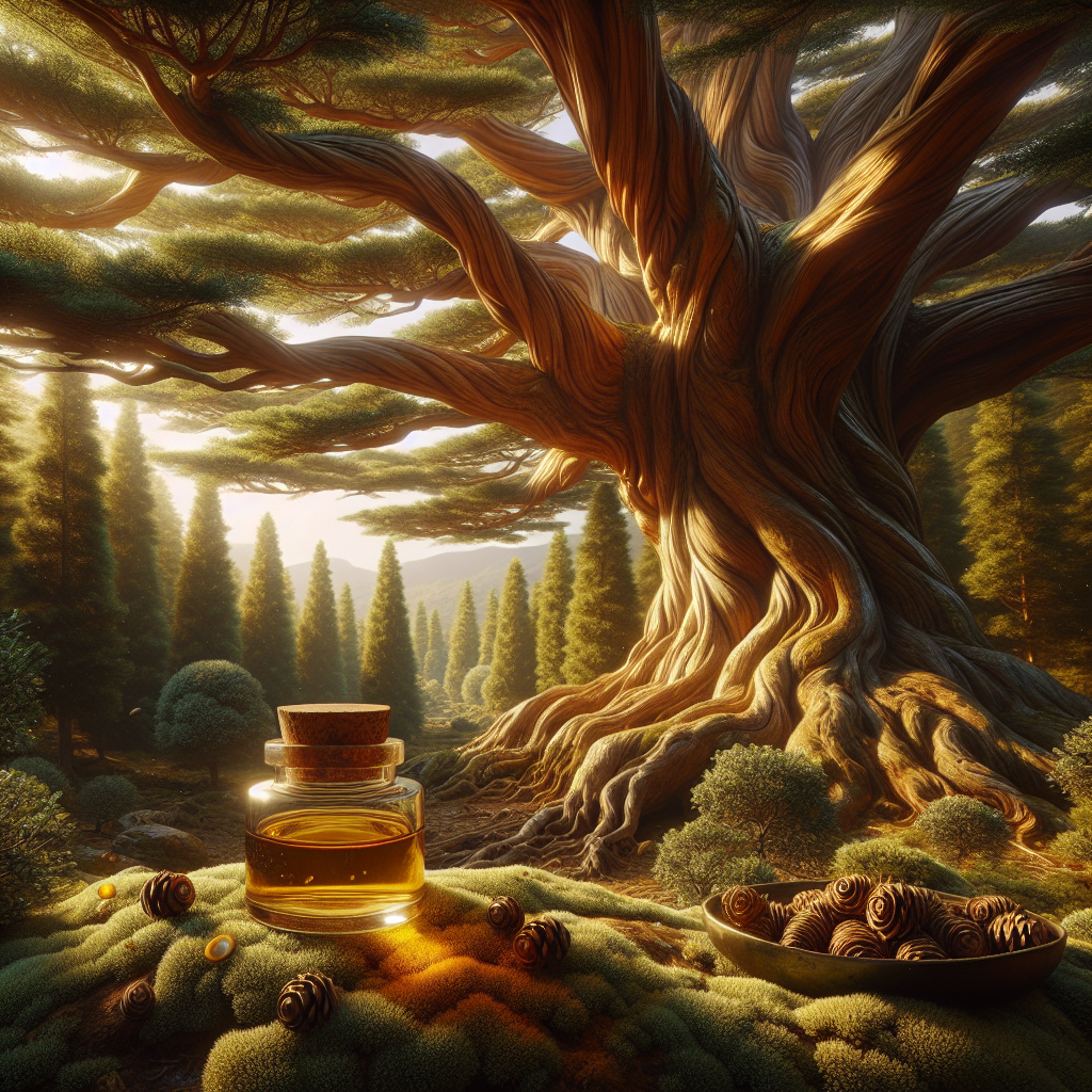 Ulei esențial de cedru atlas (Cedrus atlantica bark oil)