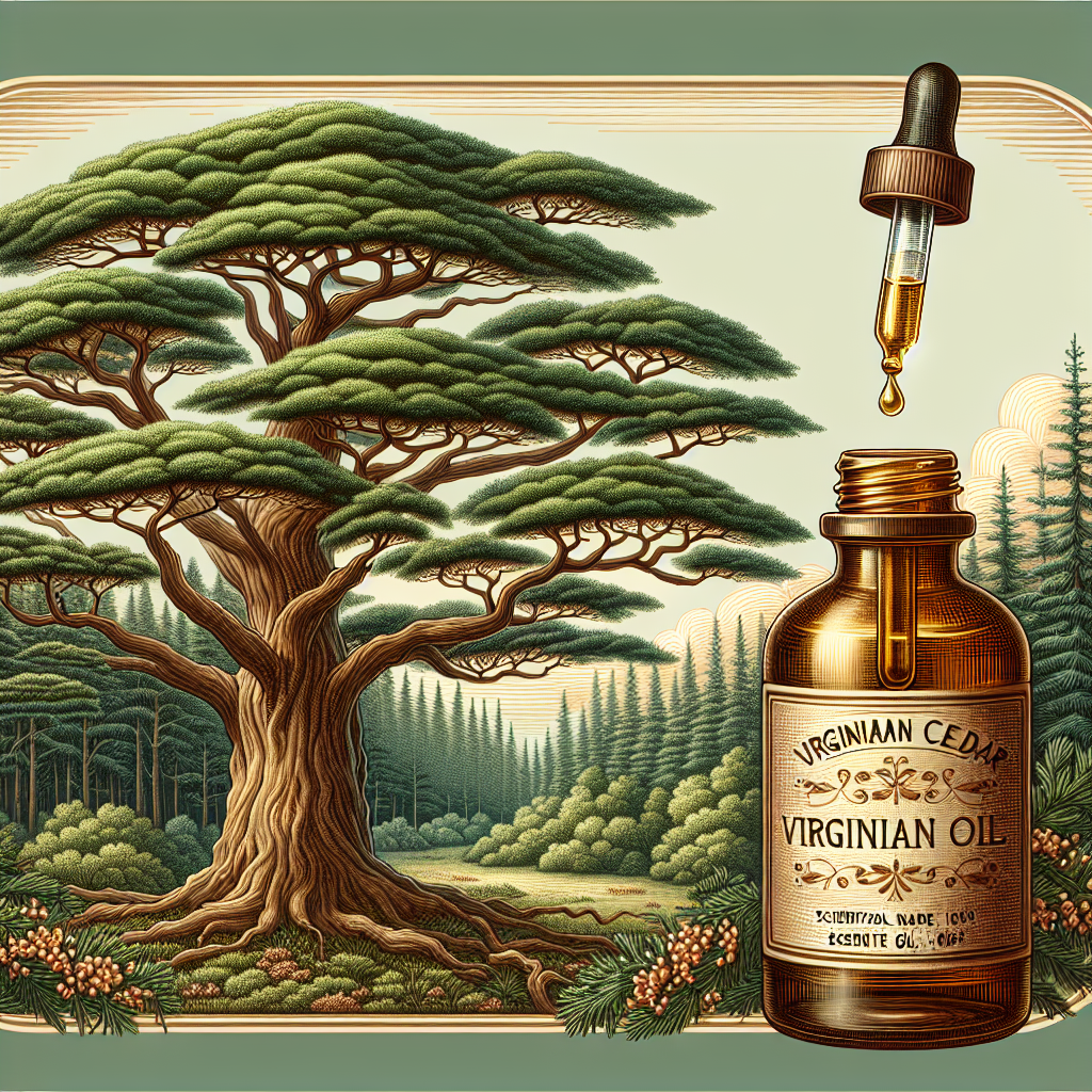 Ulei esențial de cedru virginian (Juniperus virginiana wood oil)
