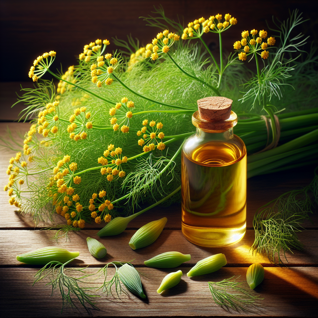 Ulei esențial de fenicul dulce (Foeniculum vulgare oil)