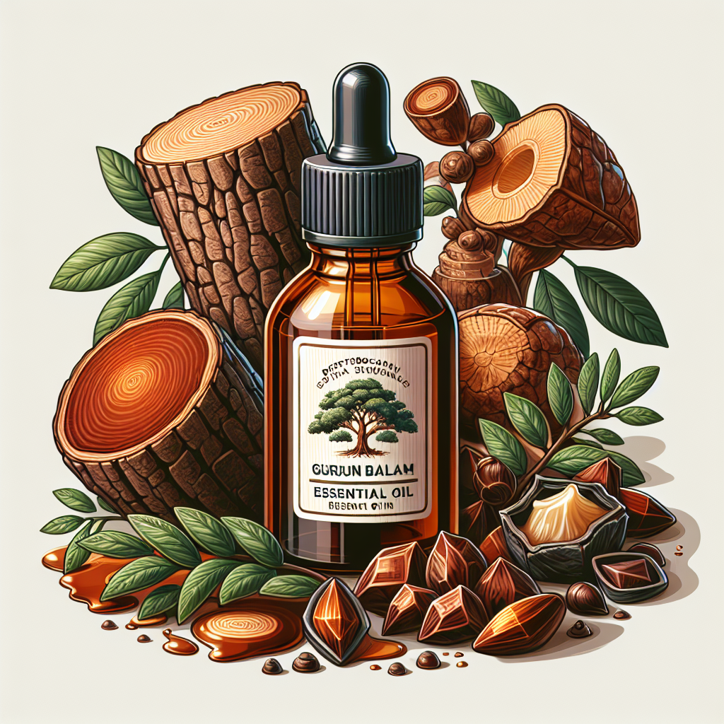 Ulei esențial de gurjun balsam (Dipterocarpus turbinatus resin oil)