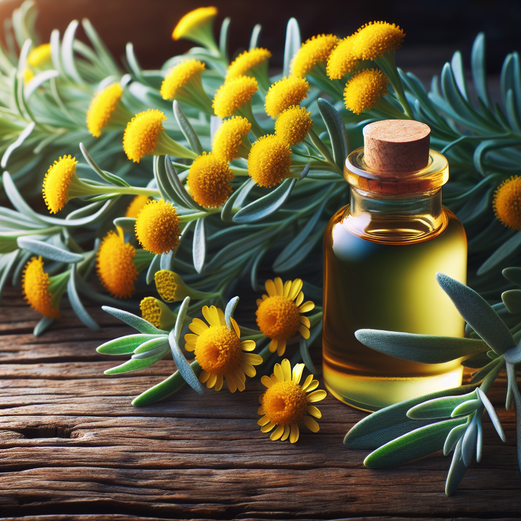 Ulei esențial de helicrisi (Helichrysum italicum oil)