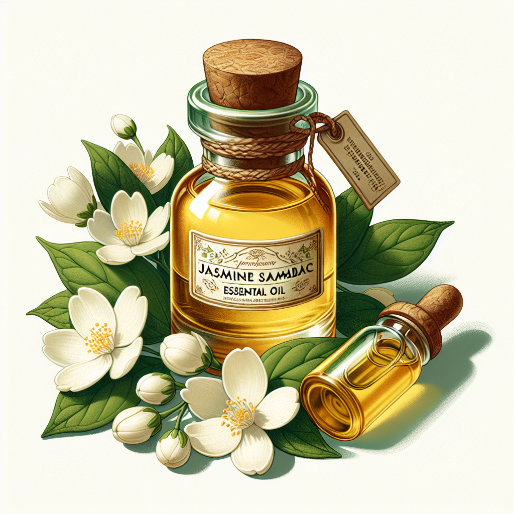 Ulei esențial de jasmine sambac (Jasminum sambac flower oil)