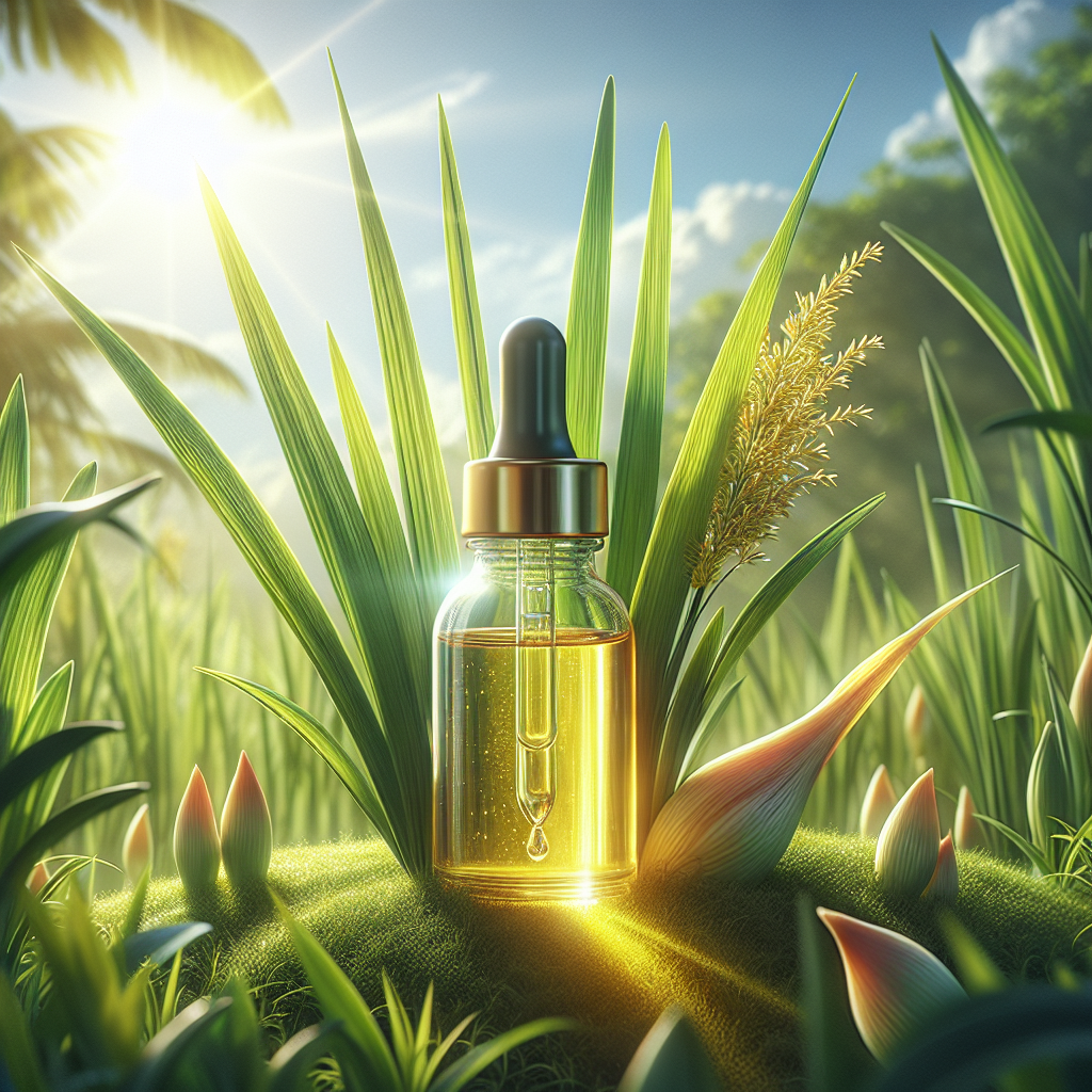 Ulei esențial de lemongrass (Cymbopogon citratus oil)