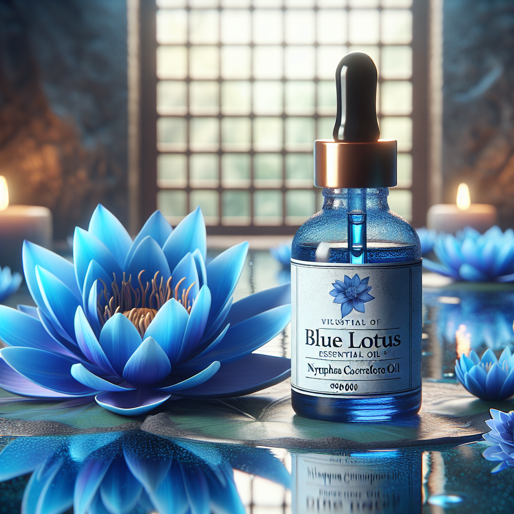 Ulei esențial de lotus albastru (Nymphaea caerulea flower oil)