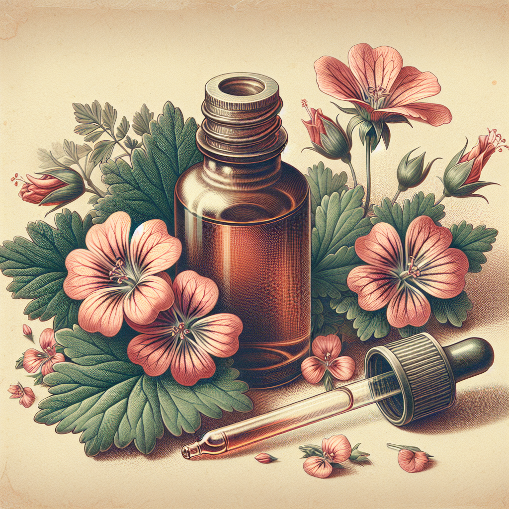 Ulei esențial de mușcată bourbon (Pelargonium graveolens leaf oil)