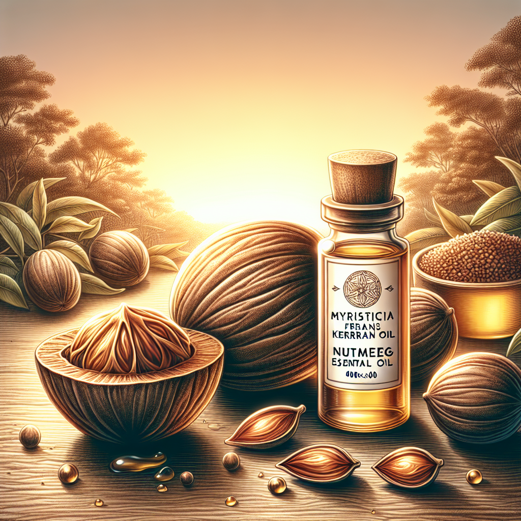 Ulei esențial de nucșoară (Myristica fragrans kernel oil)