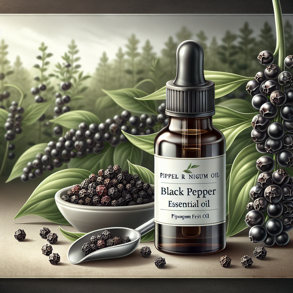Ulei esențial de piper negru (Piper nigrum fruit oil)
