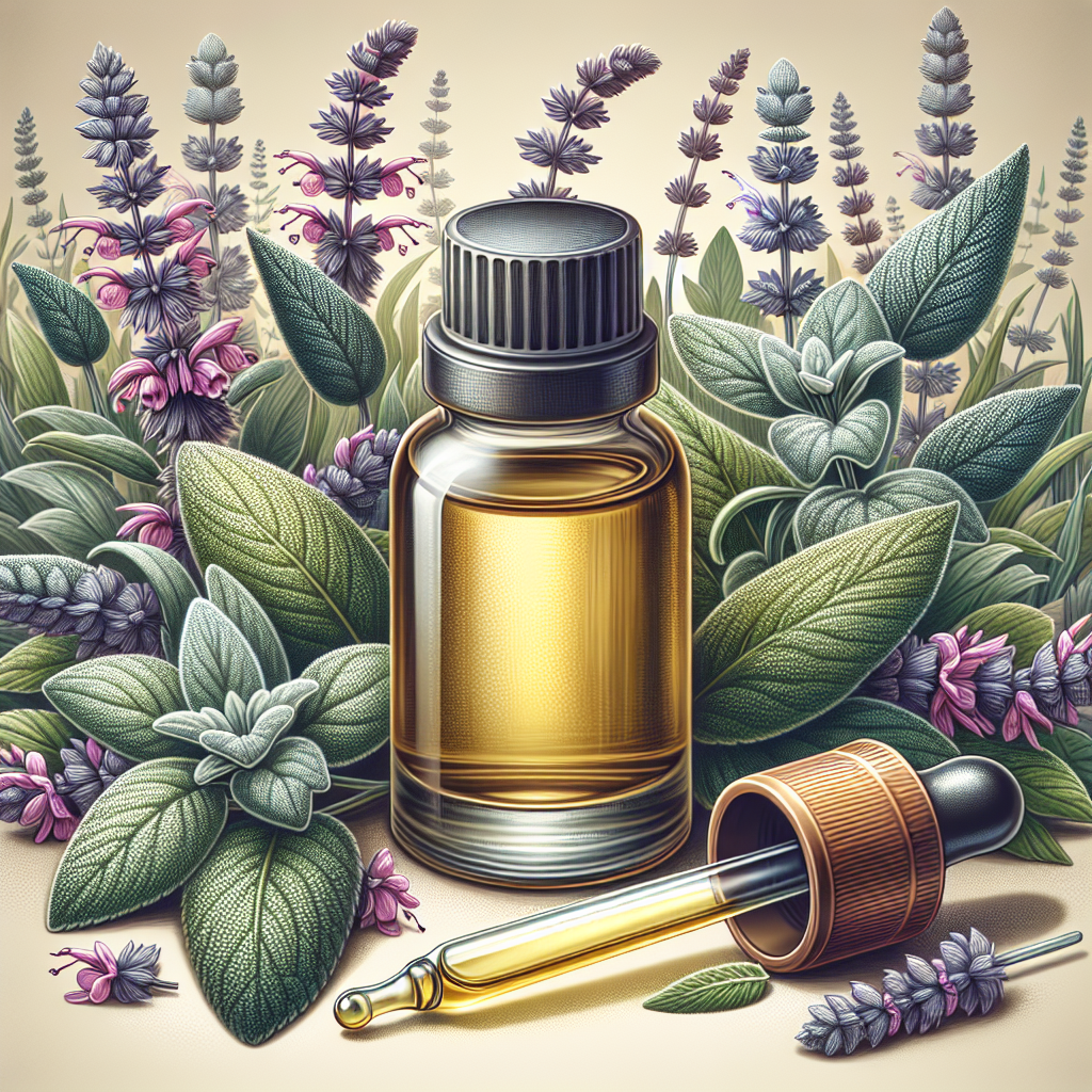 Ulei esențial de salvie (Salvia officinalis oil)