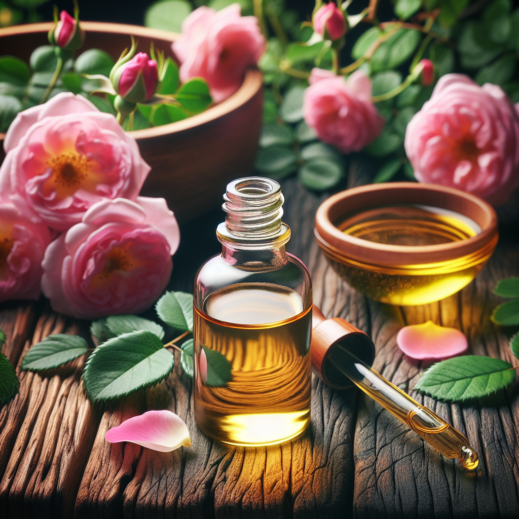 Ulei esențial de trandafir (Rosa damascena oil)