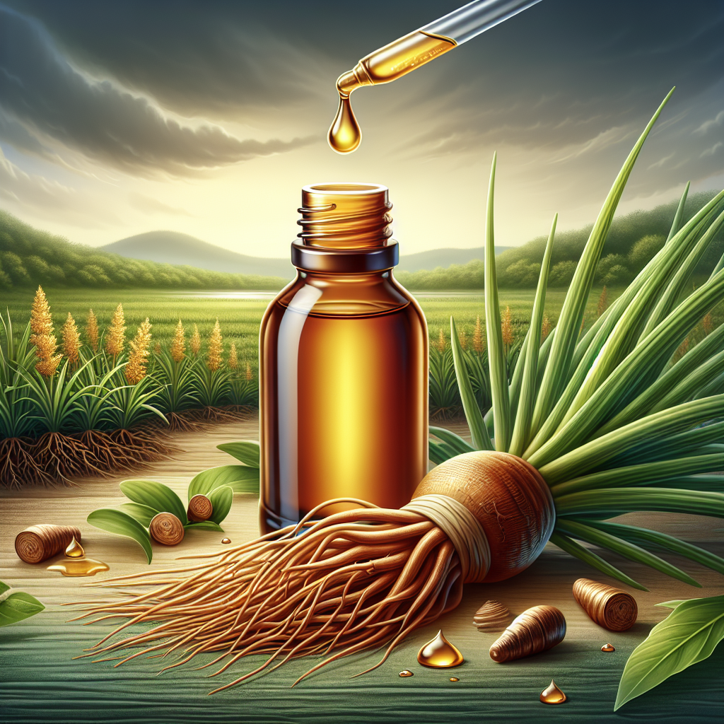 Ulei esențial de vetiver (Vetiveria zizanoides root oil)