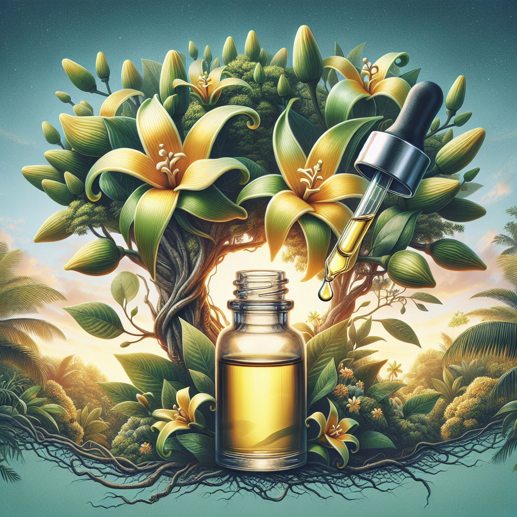Ulei esențial de ylang ylang (Cananga odorata oil)